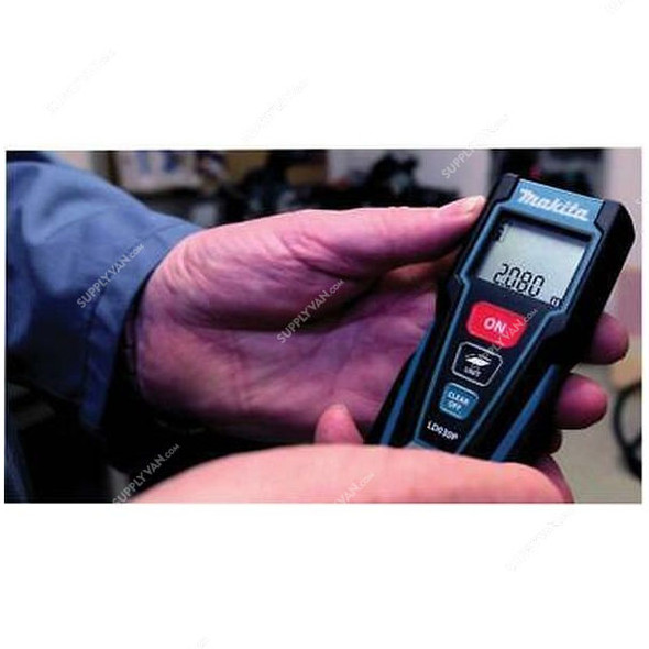 Makita Laser Distance Measure, LD030P, 0.2-30 Mtrs