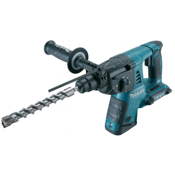 Makita Rotary Hammer, DHR263Z, 26MM Concrete/13MM Steel, 0-1250 RPM