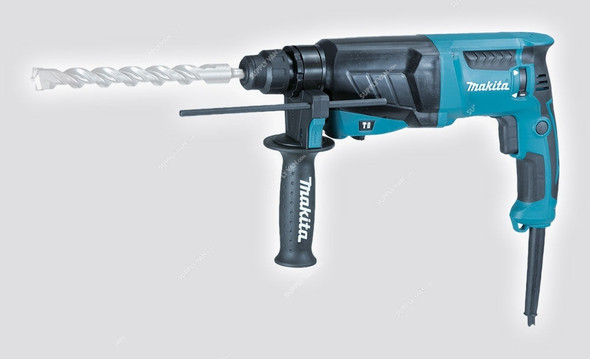 Makita Rotary Hammer, HR2630, 800W, 0-1200 RPM