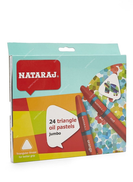 Nataraj Oil Pastels, HP209750002, Triangle