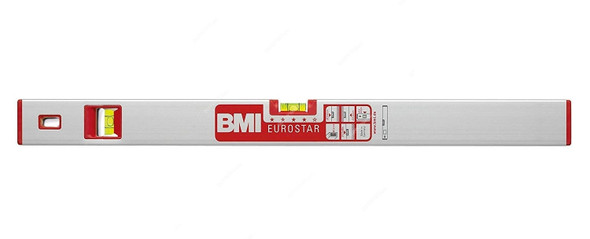 Bmi Spirit Level, 690100E, Euostar 690 Series, Straight, Aluminium, 100CM