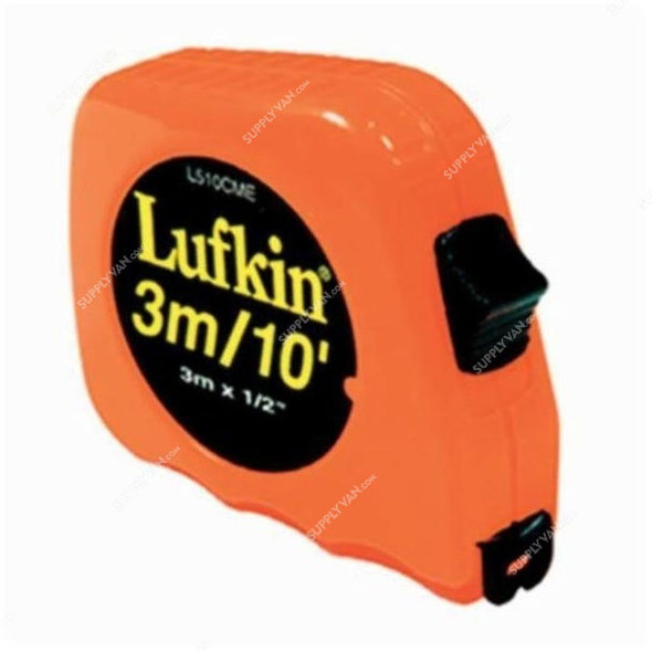 Lufkin Measuring Tape, L510CME, 3 Mtrs x 13MM