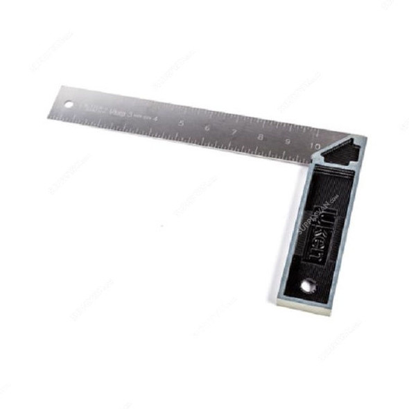 Uken Try Square Scale, U29-015, 6 Inch, Metric/Imperial, Stainless Steel