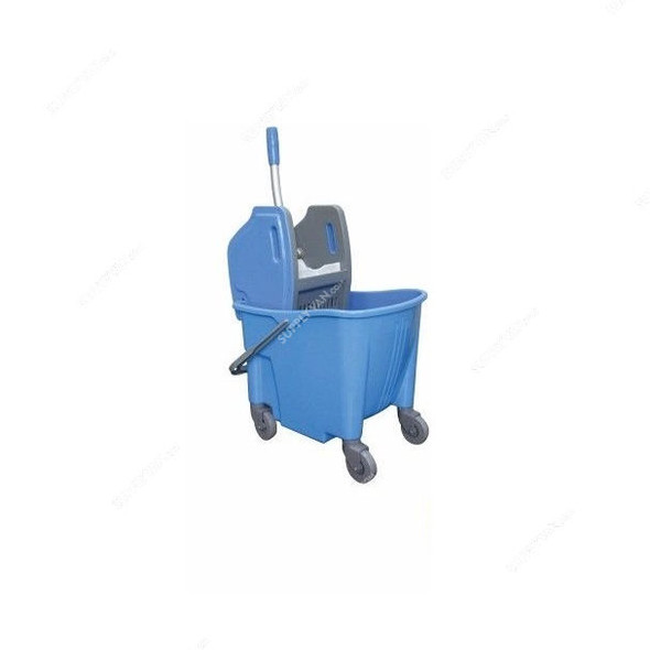 Arcora Plastic Mobile Bucket, 1086-KLT25BL, Plastic, 25 Litre, Blue