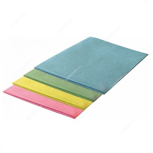 Arcora Microfiber Cloth, 1086-AEL4045GE, ECO Line Series, Yellow, Non-Woven