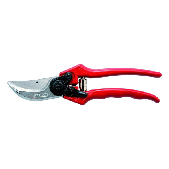 Berger Pruning Hand Shear, 1200, Red Handle, Sap Groove, PK6
