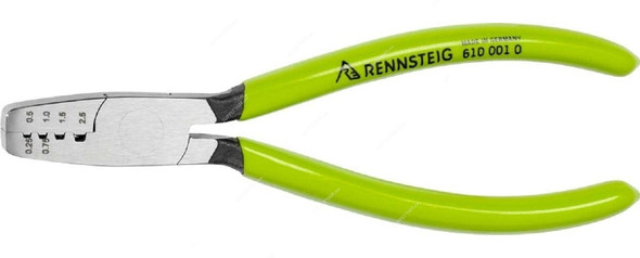 Rennsteig Crimping Plier, 610-001-0, 150MM Length, #28-#5 AWG, PK1