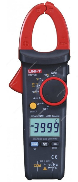 Uni-T Digital Clamp Meter, UT213C, 30MM Jaw
