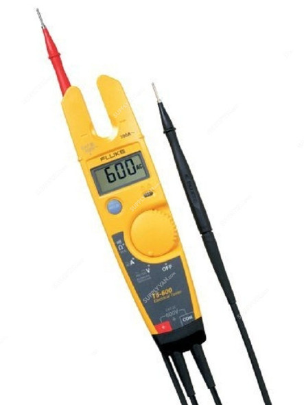 Fluke Voltage, Continuity and Current Tester, T5-600, Maximum of 600VAC/DC