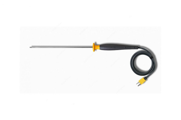 Fluke Immersion Temperature Probe, 80PK-22, -40 to 1090 Deg.C, 1 Mtrs, Grey