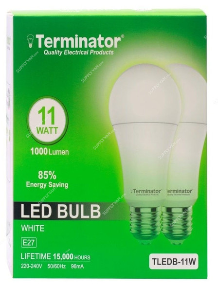 Terminator LED Bulb, TLEDB-11W-2, 96 mA, 11W, 1000 LM