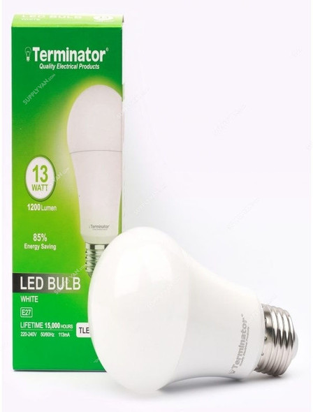 Terminator LED Bulb, TLEDB-13W, 113 mA, 13W, 1200 LM