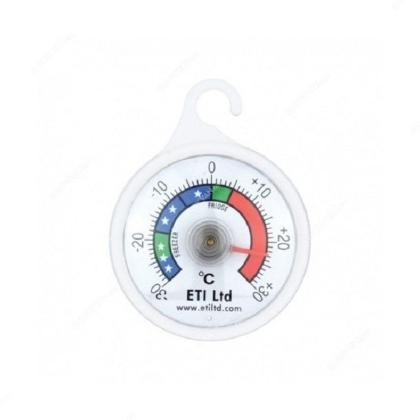 Eti Freezer Thermometer, 800-100, 1 Deg.C