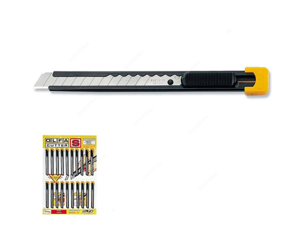 Olfa Cutter Knife Set, OL-S-20, Black/Yellow, 9MM Width