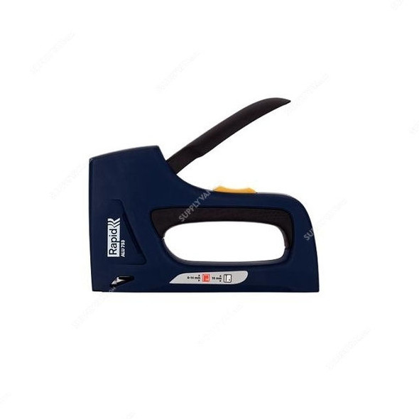 Rapid Stapler Gun, ALU-753, Aluminium, Blue, No. 53 Staple, 27 x 155 x 180MM