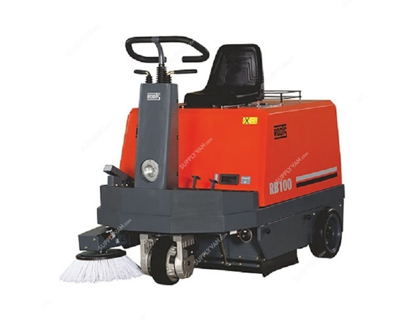Ride on Sweeper, RB-100, 4 x 6V, 1750W, 6500 square m/h