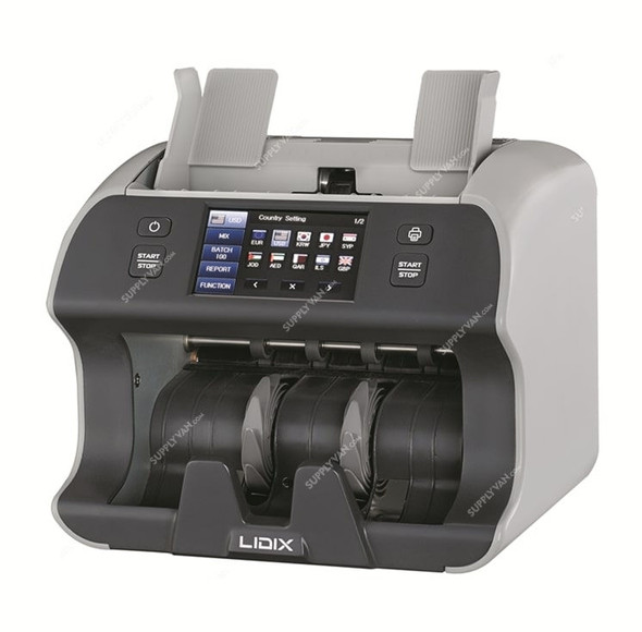 Lidix Note Counting Machine, CL2, CL Series, 1200/1000/800 Note/min