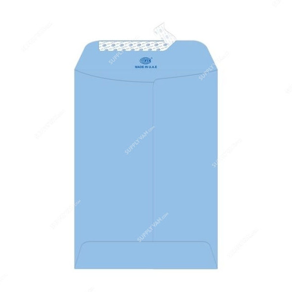 FIS Peel and Seal Envelope, FSEE1030PBLB25, 7.5 x 5 Inch, 100 GSM, Blue, PK25