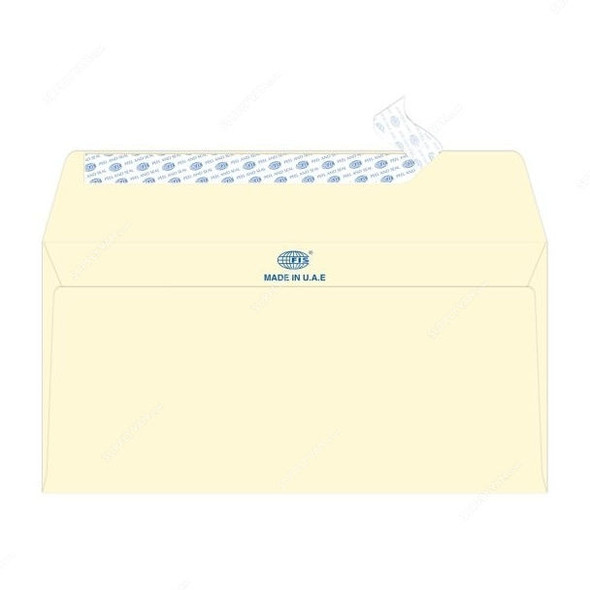FIS Peel and Seal Envelope, FSEE1015POWB25, 114 x 229MM, 100 GSM, Camelle Off White, PK25