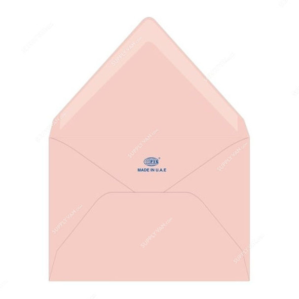 FIS Glued Envelope, FSEE1024GPIB25, 136 x 204MM, 100 GSM, Pink, PK25