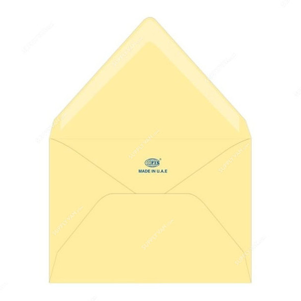 FIS Glued Envelope, FSEE1024GCRB25, 136 x 204MM, 100 GSM, Cream, PK25