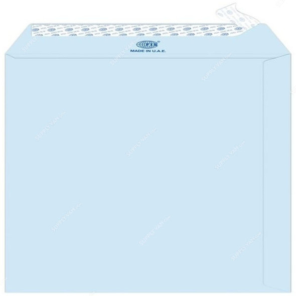 FIS Peel and Seal Envelope, FSEC8033PB50, 10 x 7 Inch, 80 GSM, Pastel Blue, PK50