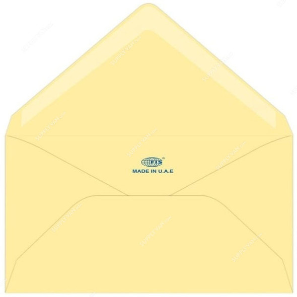 FIS Glued Envelope, FSEE1006GCRB25, 75 x 113MM, 100 GSM, Cream, PK25