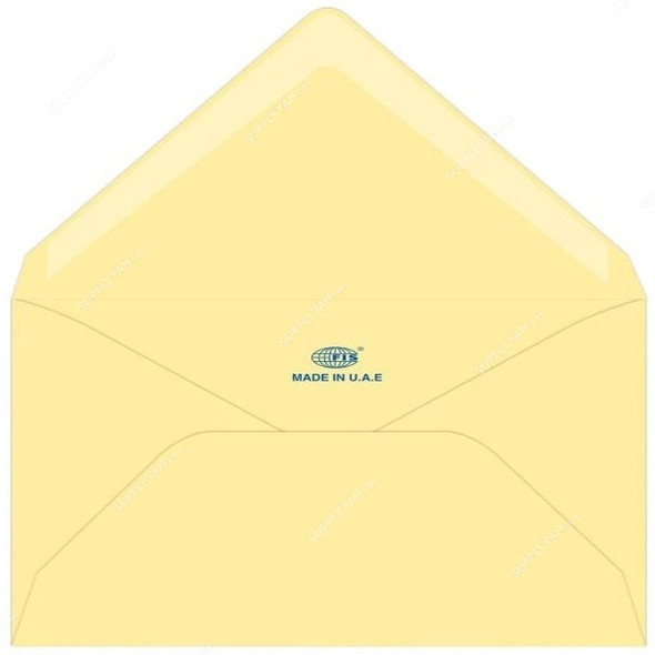 FIS Glued Envelope, FSEE1007GCRB25, 81 x 114MM, 100 GSM, Cream, PK25