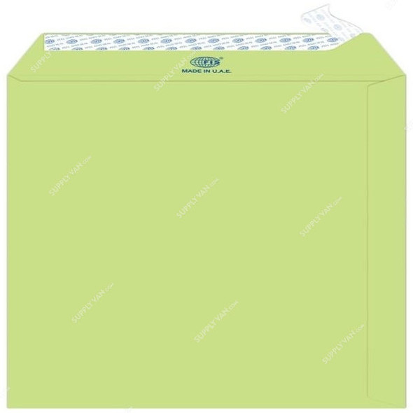 FIS Peel and Seal Envelope, FSEE1027PGRB25, 324 x 229MM, 100 GSM, Green, PK25