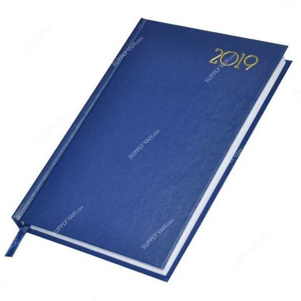 FIS 2019 French Diary, FSDI29FR19BL, 139 x 215MM, 384 Pages, Blue
