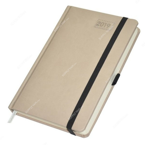 FIS 2019 French Diary, FSDI29FRPU19LGY, 139 x 215MM, 384 Pages, Light Grey