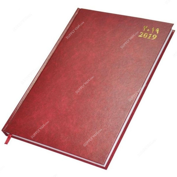 FIS 2019 Arabic-English 41E Diary, FSDI41AE19MR, 210 x 297MM, 384 Pages, Maroon