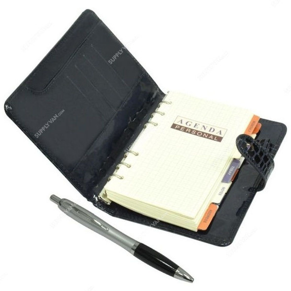 FIS Personal Organizer with Pen Gift Set, FSGTDH-045, Black