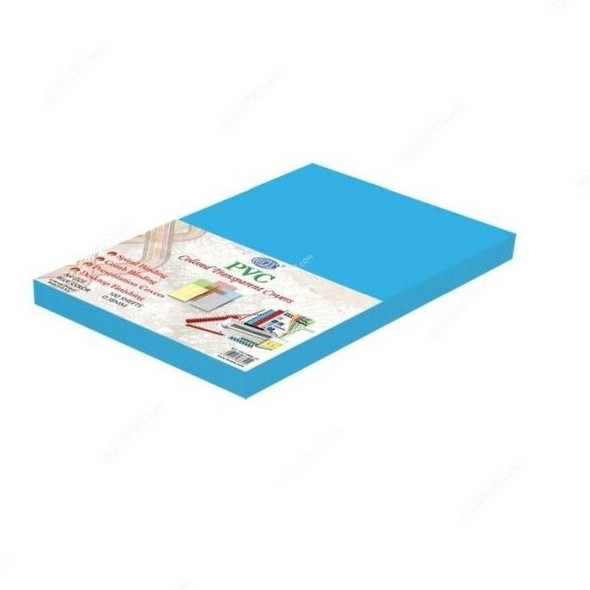 FIS Binding Cover, FSCI18MBL-A4, PVC, 210 x 297MM, 180 GSM, Blue, PK100