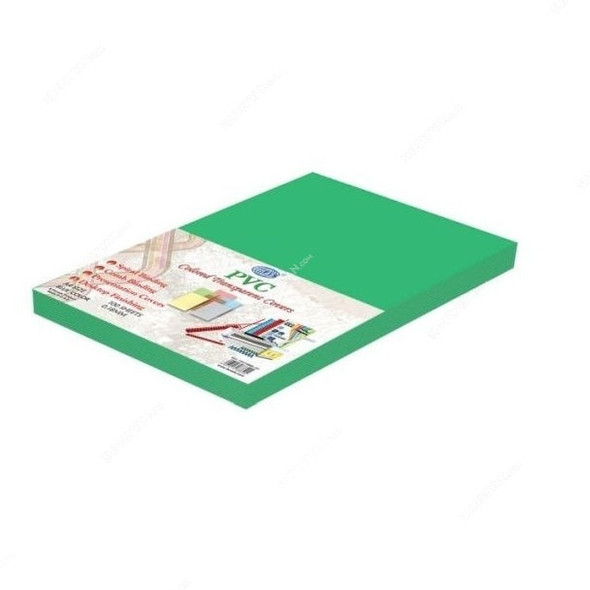 FIS Binding Cover, FSCI18MGR-A4, PVC, 210 x 297MM, 180 GSM, Green, PK100