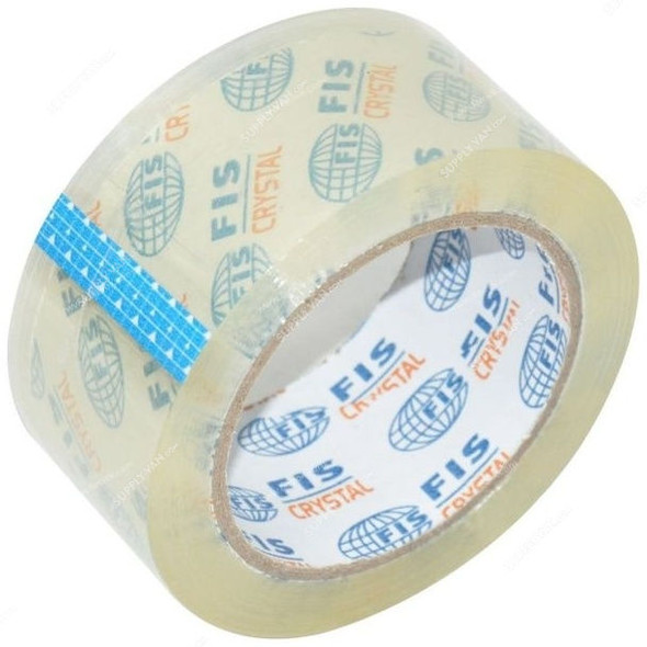 FIS Office Tape, FSTA2X100CC, 2 inch x 100 yds, Clear