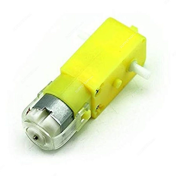 DC Geared Motors for Robots Straight Shaft, 4.5V, Yellow
