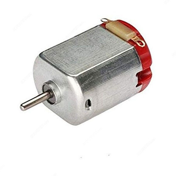 High Power Torque Magnetic Mini Electric Motor 2 Terminals Connector, 3V, Grey