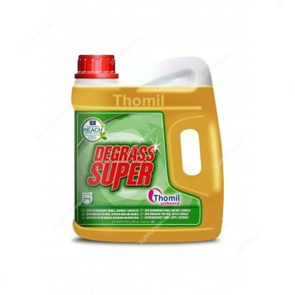 Thomil Super Degreaser for Ovens Extractor Hoods and Surfaces, 4 Litre