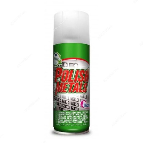 Thomil Polish Metals Stainless Steel and Metal Polish, 400ML, Milky White