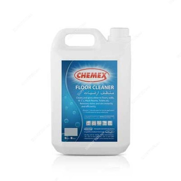 Chemex Citrus Neutral Floor Cleaner, 5 Litre, 4 Pcs/Pack