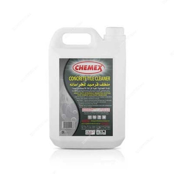 Chemex Concrete Tile Cleaner, 5 Ltrs, 4 Pcs/Pack
