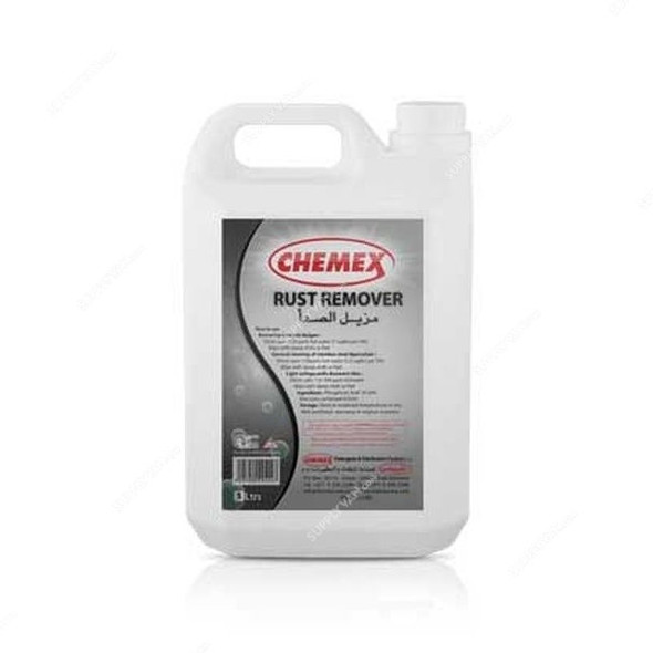Chemex Rust and Stain Remover, 5 Litre, 4 Pcs/Pack
