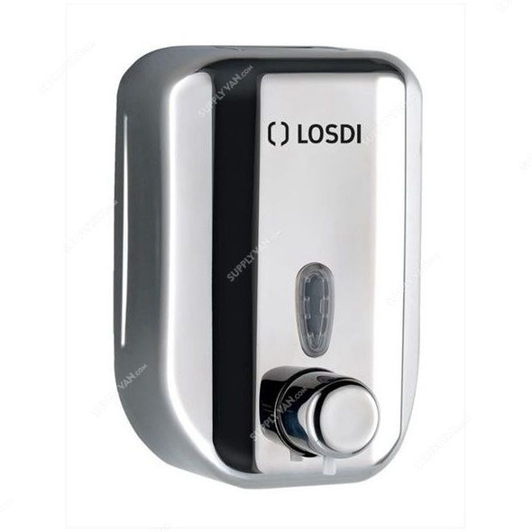 Losdi Hand Soap Dispenser, CJ-1008-I, 800ML, Stainless Steel, Silver