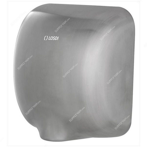 Losdi Hand Dryer, CS-0600-S-X, Stainless Steel, Grey
