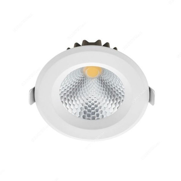 Opple EcoMax V LED COB Downlight, 540001012110, 950LM, 6000K, White