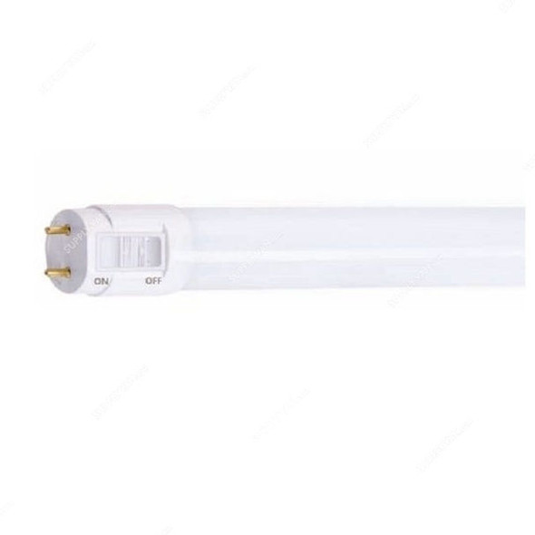 Opple Double Ends LED Utility2 T8 Tube Light, 140061619, 800LM, 3000K, 15000BH, White