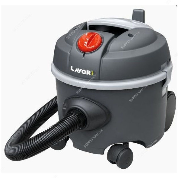 Lavor Dry Vacuum Cleaner, Silent-FR, 800W, 12 Litres, Black