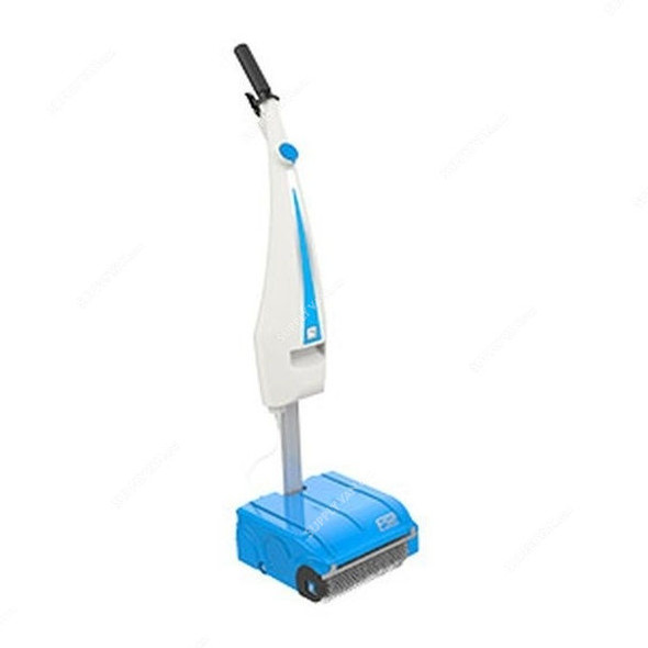 Floorwash Floor Cleaning Machine, F25, 400W, 2800 RPM, 285MM, Blue and White
