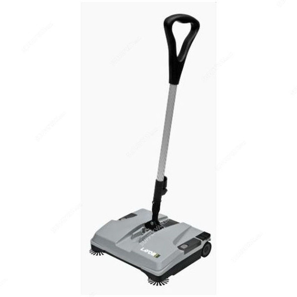 Lavor Battery Operated Walk Behind Carpet Sweeper, BSW375ET, 25W, 2 Litres, Gray and Black
